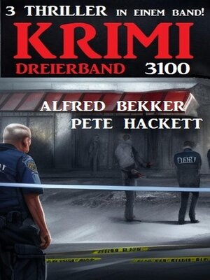 cover image of Krimi Dreierband 3100